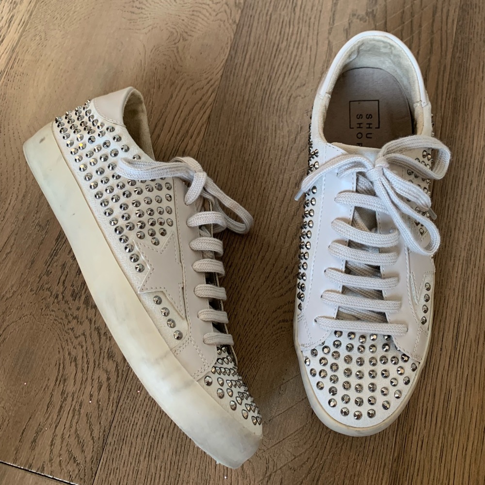 Shu shop rock stud studded star sneakers - Picture 2 of 7